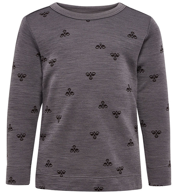 Hummel Bluse - HmlMini - Uld - Charcoal Grey
