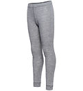Hummel Leggings - HmlJr - Wool - Grey Melange