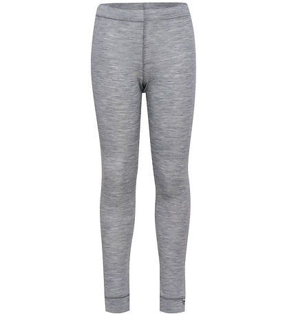 Hummel Leggings - HmlJr - Uld - Gråmeleret