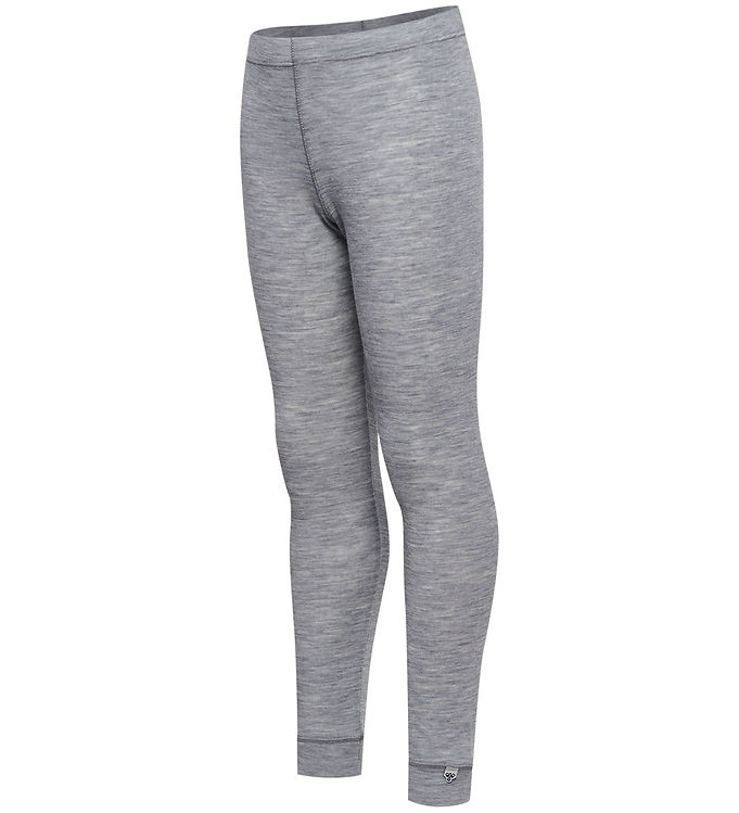 Hummel Leggings - HmlJr - Uld - Gråmeleret