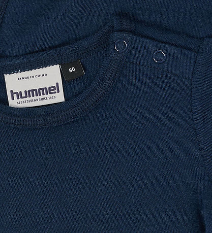 Hummel Body l/æ - HmlMini - Uld - Dress Blues