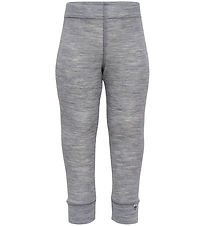 Hummel Leggings - HmlMini - Uld - Gråmeleret Hummel Leggings - HmlMini - Uld - Gråmeleret