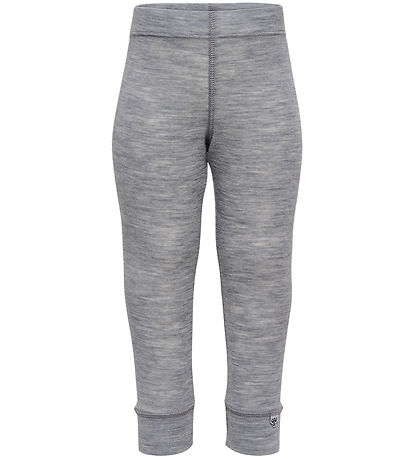 Hummel Leggings - HmlMini - Uld - Gråmeleret