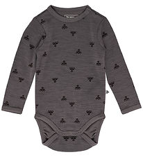 Hummel Body l/æ - HmlMini - Uld - Charcoal Grey Hummel Body l/æ - HmlMini - Uld - Charcoal Grey