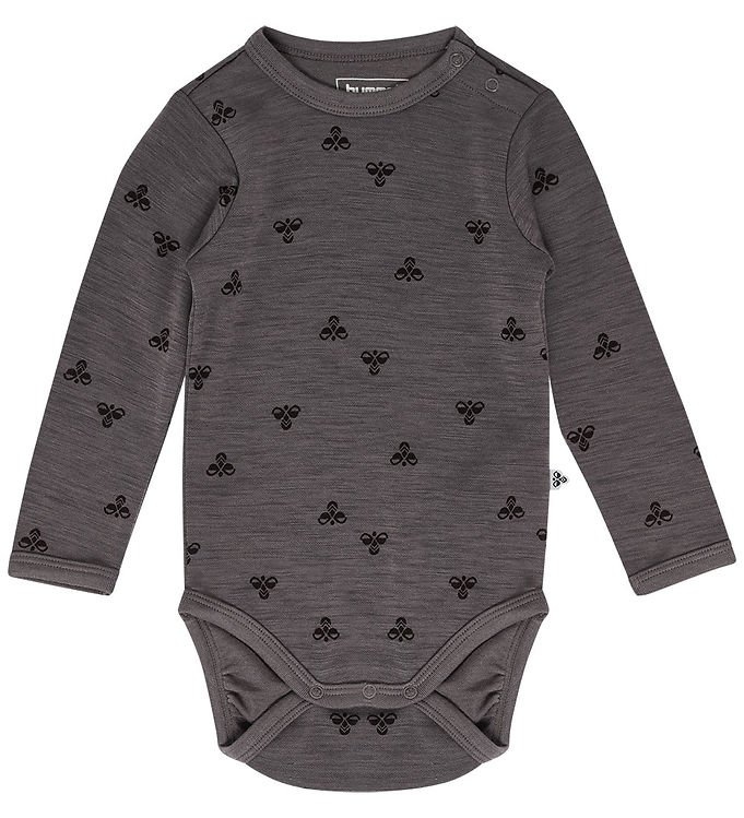 Hummel Body l/æ - HmlMini - Uld - Charcoal Grey