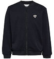 Hummel Cardigan - HmlJr - Uld - Sort Hummel Cardigan - HmlJr - Uld - Sort