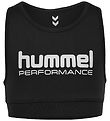 Hummel Sportstop - HmlJr Pulse - Sort m. Logo Hummel Sportstop - HmlJr Pulse - Sort m. Logo
