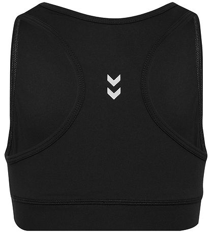Hummel Sportstop - HmlJr Pulse - Sort m. Logo