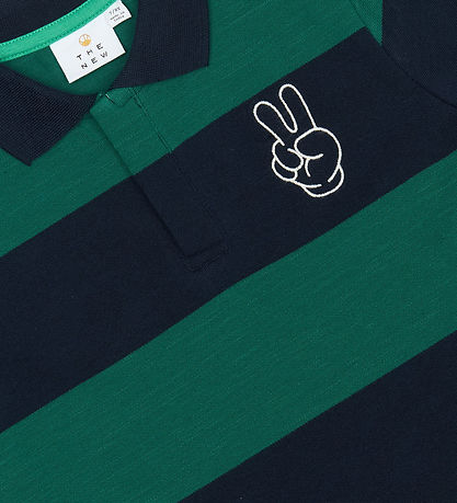The New Polobluse - Piqué - TnPino - Navy Blazer Striped