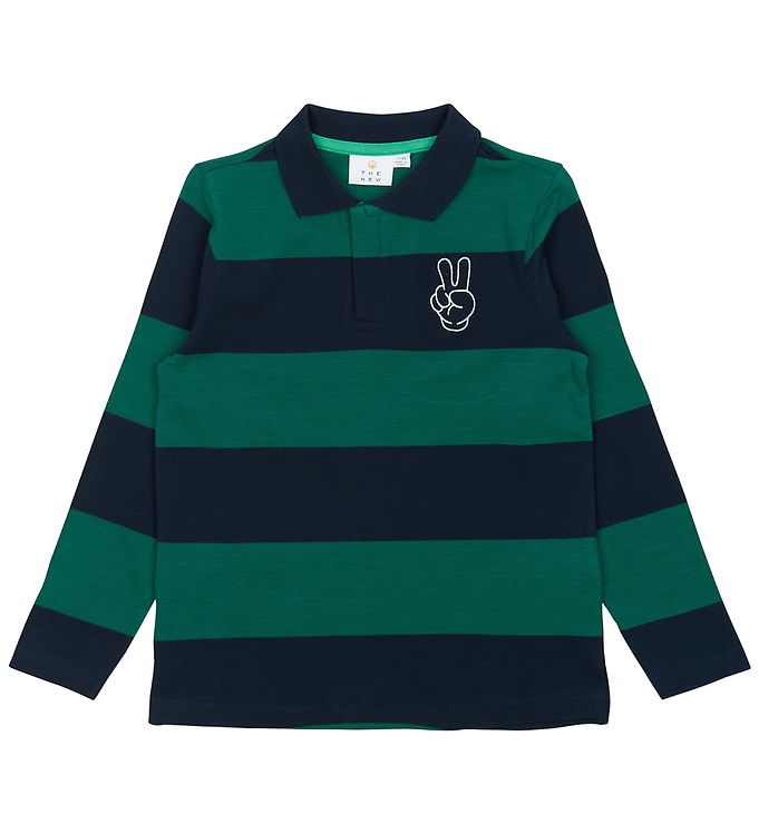 The New Polobluse - Piqué - TnPino - Navy Blazer Striped