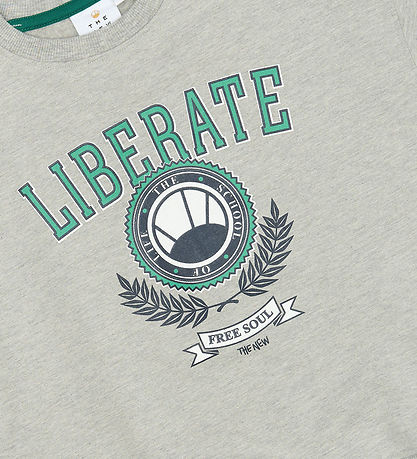 The New Sweatshirt - TnPenno - Lysegråmeleret