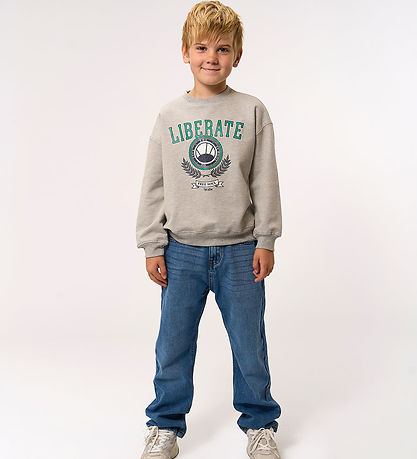 The New Sweatshirt - TnPenno - Lysegråmeleret