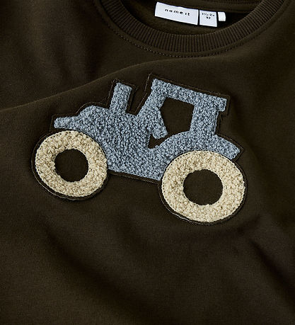 Name It Sweatshirt - NmmNiam - Delicioso m. Traktor