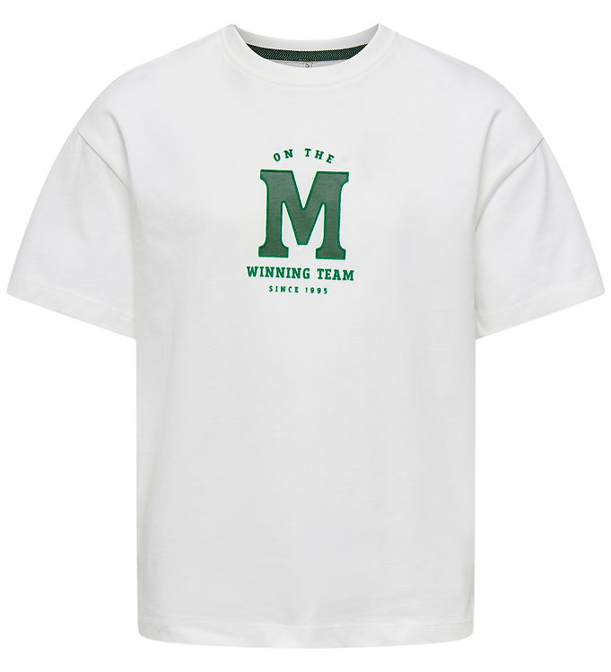 Kids Only T-shirt - KogEbba - Cloud Dancer/Winning