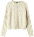 LMTD Bluse - Strik - NlfNaible - Oatmeal LMTD Bluse - Strik - NlfNaible - Oatmeal