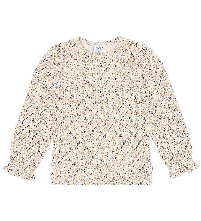 Hust and Claire Bluse - Rib - Alma - Whisper Melange