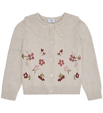 Hust and Claire Cardigan - Strik - Camilia - Wheat Melange Hust and Claire Cardigan - Strik - Camilia - Wheat Melange