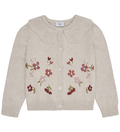 Hust and Claire Cardigan - Strik - Camilia - Wheat Melange