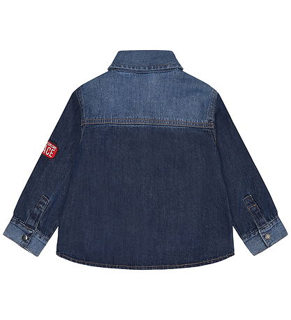 Hust and Claire Denimskjorte - Ravn - Dark blue denim