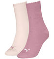 Puma Strømper - 2-pak - Pink Combo Puma Strømper - 2-pak - Pink Combo