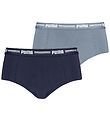 Puma Hipsters - Mini Shorts - 2-pak - Native Blue Puma Hipsters - Mini Shorts - 2-pak - Native Blue