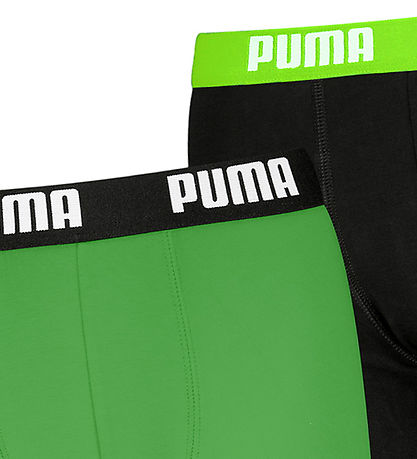 Puma Boxershorts - Everyday - 2-pak - Grøn/Sort