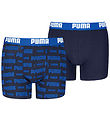 Puma Boxershorts - Everyday - 2-pak - Navy/Blå Puma Boxershorts - Everyday - 2-pak - Navy/Blå
