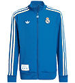 adidas Originals Cardigan - Real Madrid - Blue Bird/Hvid adidas Originals Cardigan - Real Madrid - Blue Bird/Hvid