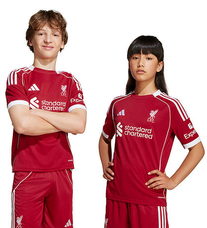 adidas Performance Fodboldtrøje - Liverpool 25/26 Hjemmebane - S