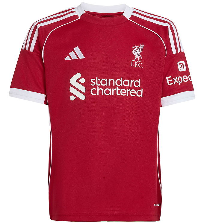 adidas Performance Fodboldtrøje - Liverpool 25/26 Hjemmebane - S