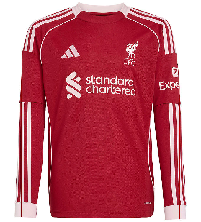 adidas Performance Fodboldtrøje - Liverpool 25/26 Hjemmebane - S