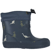 Bundgaard Gummistøvler m. For - Malik Navy Dino - Multi Colored Bundgaard Gummistøvler m. For - Malik Navy Dino - Multi Colored