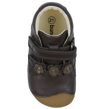 Bundgaard Begyndersko - Wide Fit - Petit Flower - Dark Brown