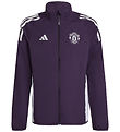 adidas Performance Cardigan - Manchester United - Aurora Plum/Hv adidas Performance Cardigan - Manchester United - Aurora Plum/Hv