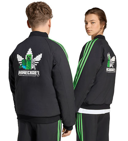 adidas Originals Bomberjakke - Minecraft - Sort