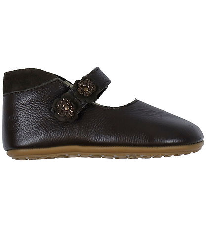 Bundgaard Ballerina Leren Schoenen - Brede pasvorm - Aya Flower 