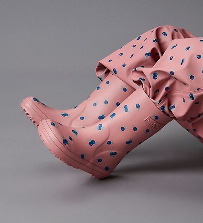 Bundgaard Gummistøvler - Wide Fit - Charly - Blush Berry