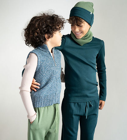 Minimalisma Hue - Arvid Contrast - Uld - Greenery