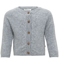 Minimalisma Cardigan - Inka - Uld- Gråmeleret Minimalisma Cardigan - Inka - Uld- Gråmeleret