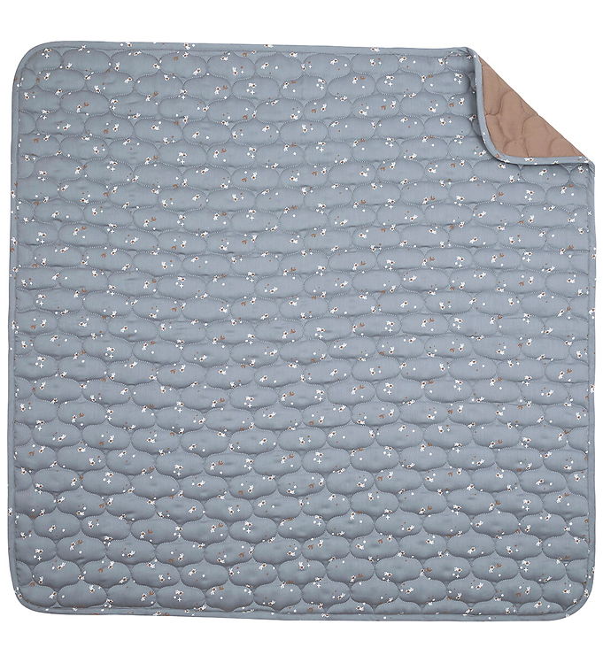 Müsli Tæppe Quiltet 90x90 Cm Stars Jasmin Blue/balsam Cr