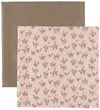 Müsli Stofbleer - 2-pak - 75x75 - Flora - Nightingale/Balsam Cre Müsli Stofbleer - 2-pak - 75x75 - Flora - Nightingale/Balsam Cre