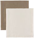 Müsli Stofbleer - 2-pak - 75x75 - Balsam Cream/Walnut Müsli Stofbleer - 2-pak - 75x75 - Balsam Cream/Walnut