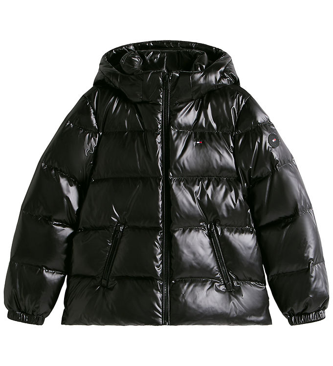 Tommy Hilfiger Dunjakke - Essential Down - Sort