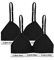 Calvin Klein BH u. Bøjle - Triangle - 2-pak - Sort Calvin Klein BH u. Bøjle - Triangle - 2-pak - Sort