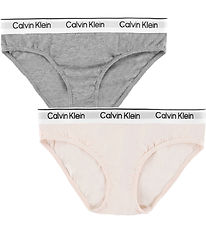 Calvin Klein Trusser - 2-pak - Silver eony/Gråmeleret Calvin Klein Trusser - 2-pak - Silver eony/Gråmeleret