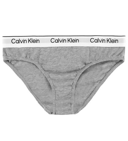 Calvin Klein Trusser - 2-pak - Silver eony/Gråmeleret