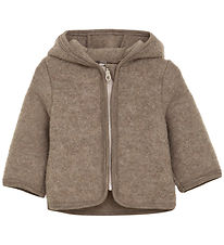 Huttelihut Cardigan - Uldfleece - Savannah Melange Huttelihut Cardigan - Uldfleece - Savannah Melange