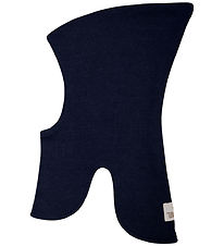 Huttelihut Elefanthue - 2-lags - Uld - Strik - Dark Navy Huttelihut Elefanthue - 2-lags - Uld - Strik - Dark Navy