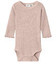 Name It Body l/æ - Uld/Silke - Rib - NbfWossa - Shadow Gray Name It Body l/æ - Uld/Silke - Rib - NbfWossa - Shadow Gray