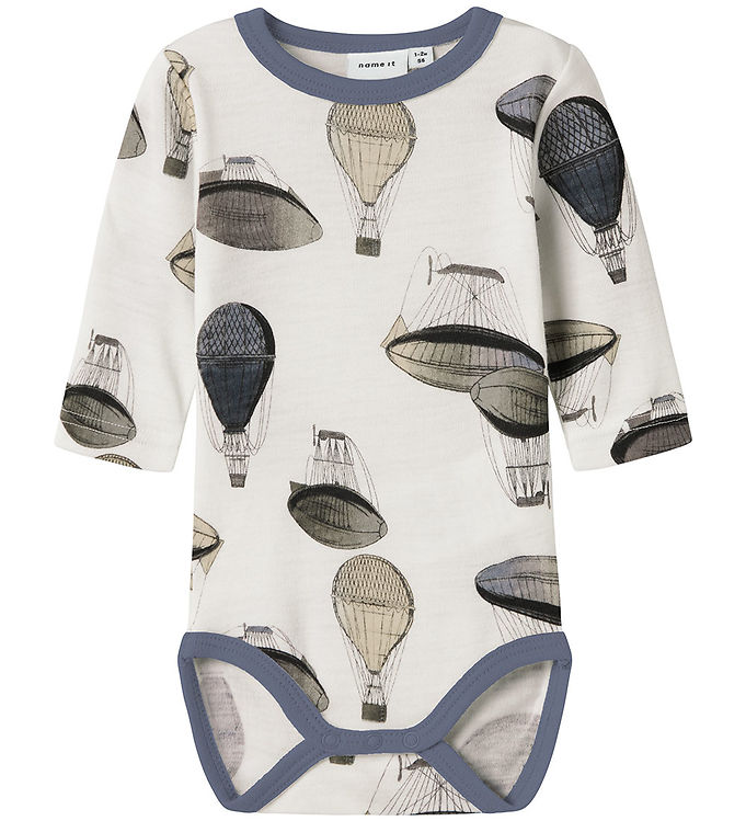 Name It Body l/æ - Uld - NbmWillitus - Snow White/Air Balloon